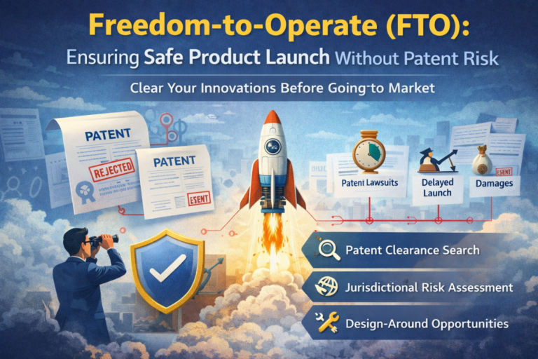 Freedom-to-Operate (FTO): Ensuring Safe Product Launch Without Patent Risk